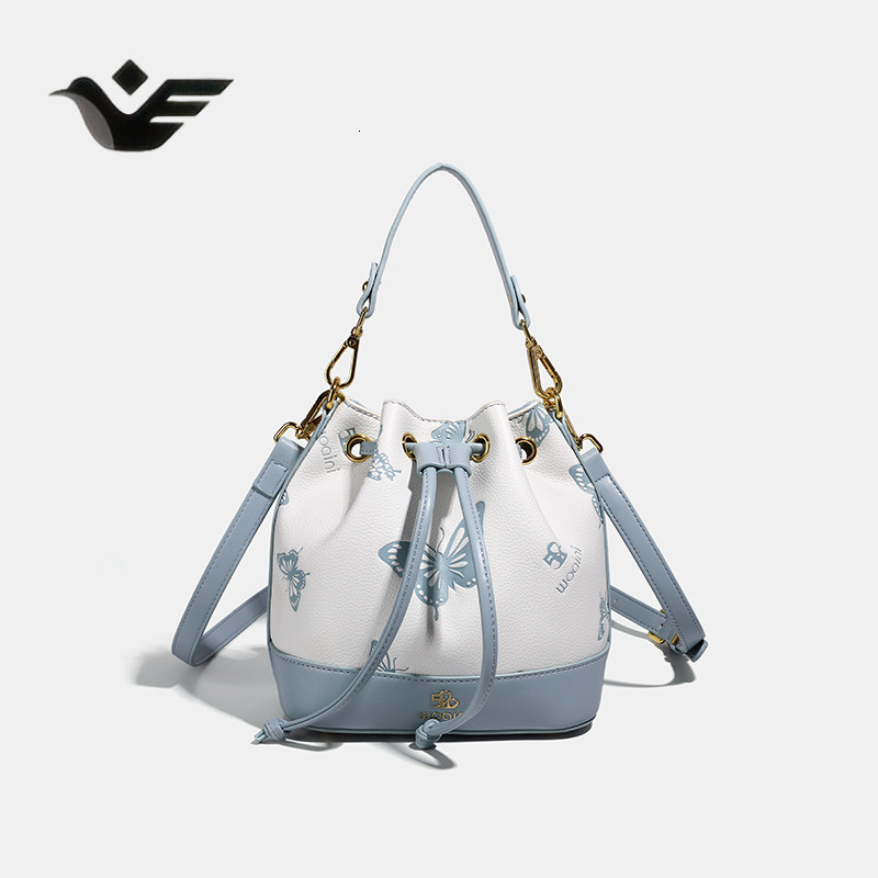 Feiyan Free Shipping New Designer Bag Luxury Shopping Bag UR Women's Bag Fashion Bucket Bag Niche Sweet High-end Versatile Handbag Shoulder