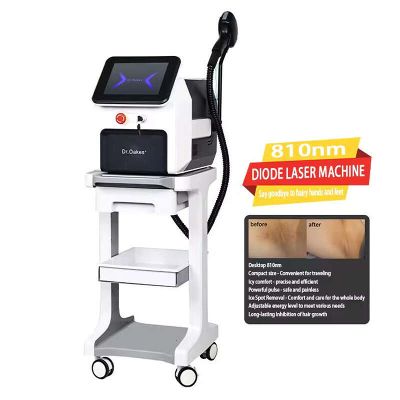Diode Laser Hair Removal Portable 3 Wavelength 810Nm 755Nm 1064Nm Hair Laser Removal 810Nm Hair Removal Machine