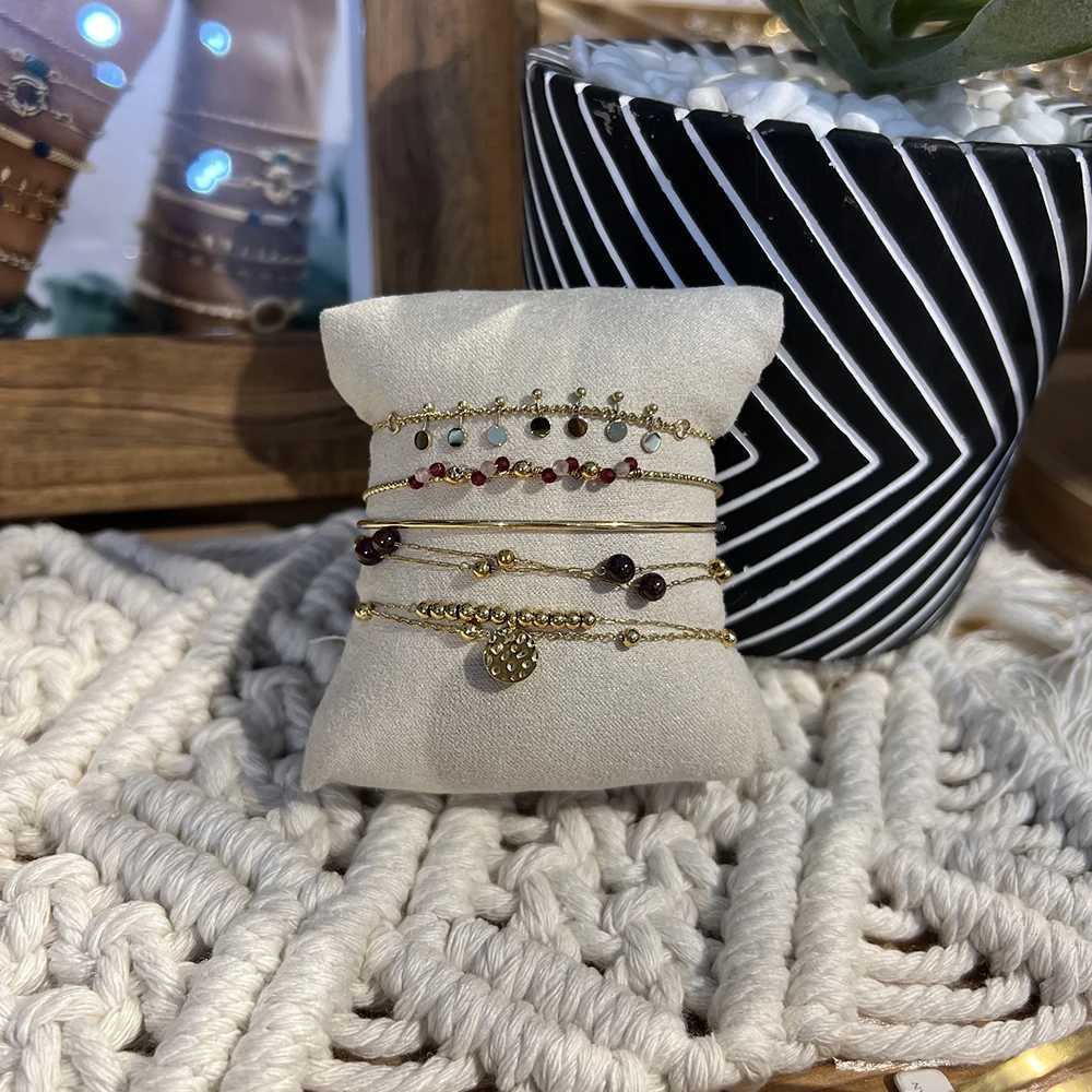 WILD FREE Tren Stainl Steel Bracelets for Women Vintage Sweet Charms Cuff Bangle Jewelry Set Gifts WaterproofXJ250904