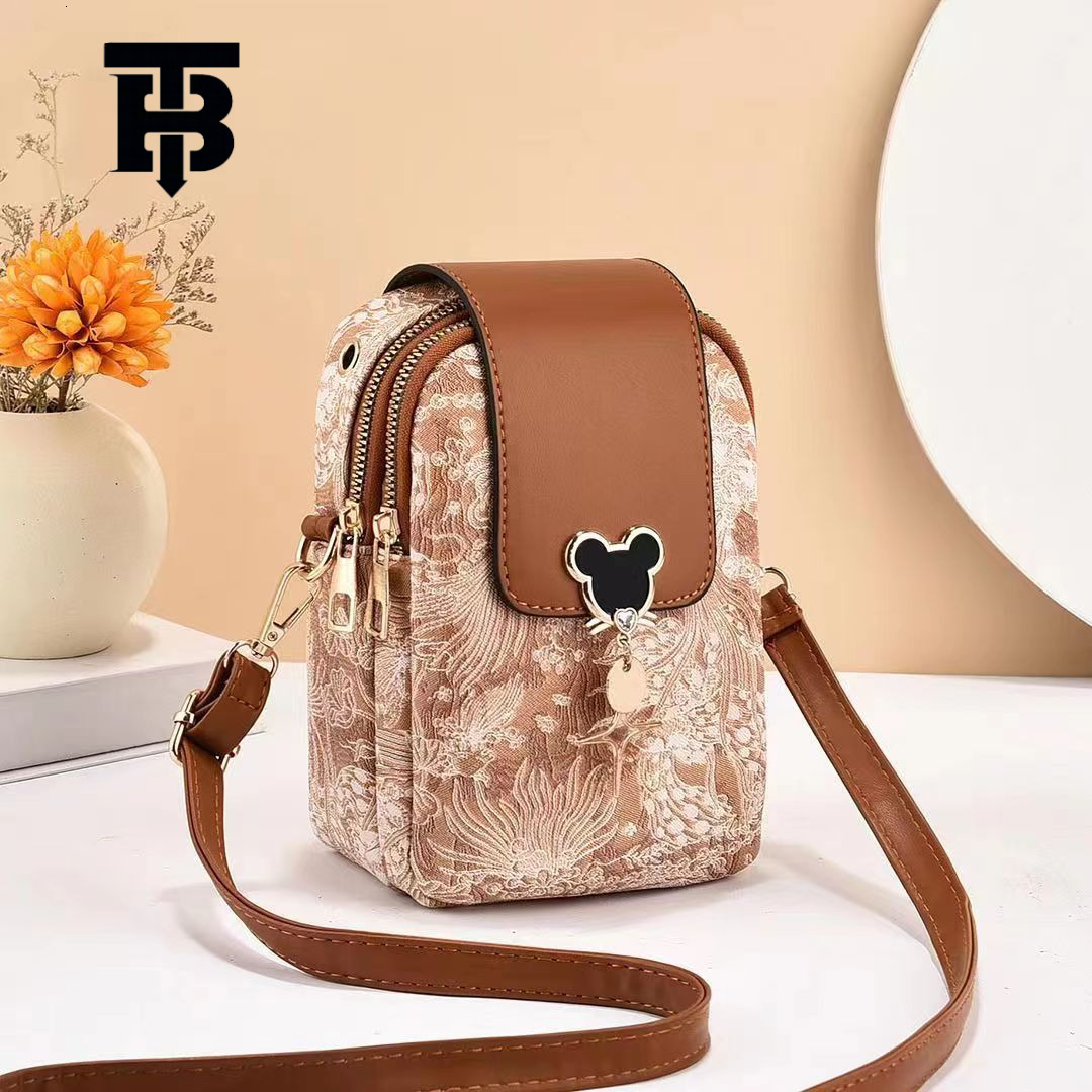 TB BHULAMTE Foreign Trade Small Bag Single Shoulder Bag for Women Summer High-End Feel Phone Bag Fashion Mini Crossbody Bag Niche Designer s bag High-