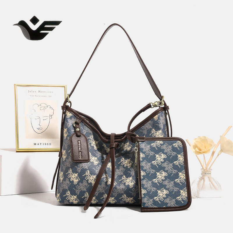 Feiyan Free Shipping New Designer Bag Luxury Shopping Bag High-end Versatile Trendy Tote Bag For Women 2025 New Large Capacity Commuting Shoulder Cros