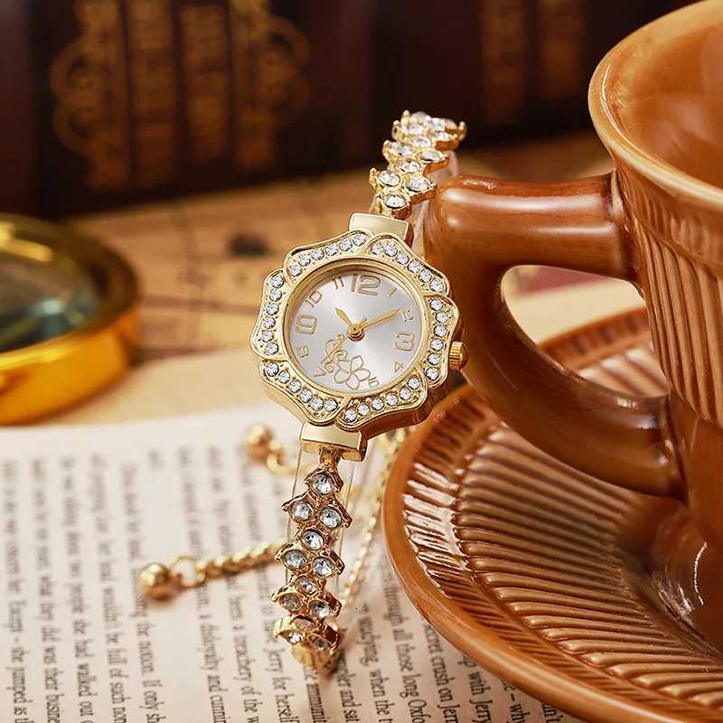Luxury Wens Watches Elegant Luxury Gold Watch for Wen Quartz Waterproof Wristwatches Ladies Relojes Para Mujer X250904