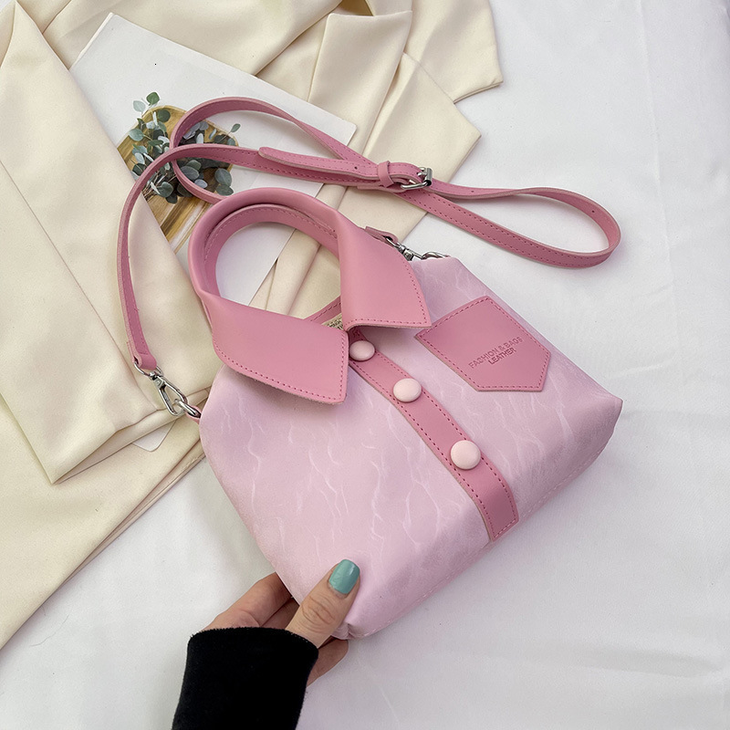 2025 autumn new Korean style niche personalized design women's handbag casual simple fashion crossbody bag designer shoulder bag