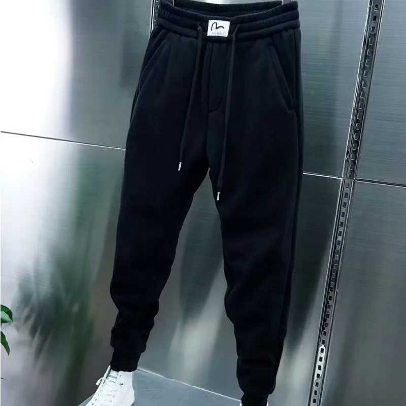 Mens Joggers Autumn Drawstring Casual Pants Korean Sweatpants Workout Running Gym Fitness Black Sports Trousers Men ClothingXJ250904
