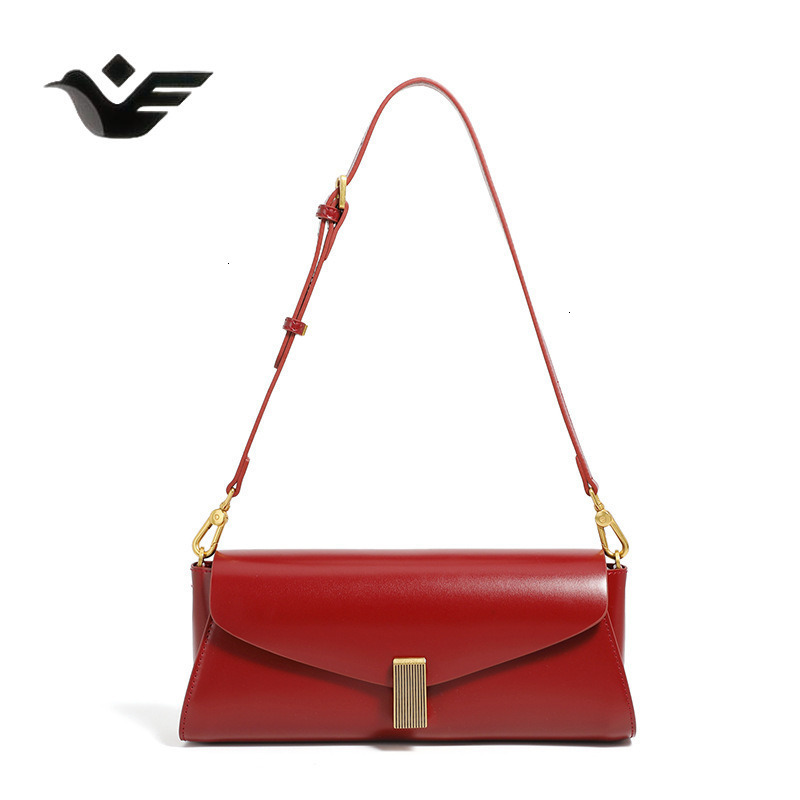 Feiyan Free Shipping New Designer Bag Luxury Shopping Bag High-end Niche Genuine Leather Bag For Women Versatile Shoulder Crossbody Bag Commuter Under