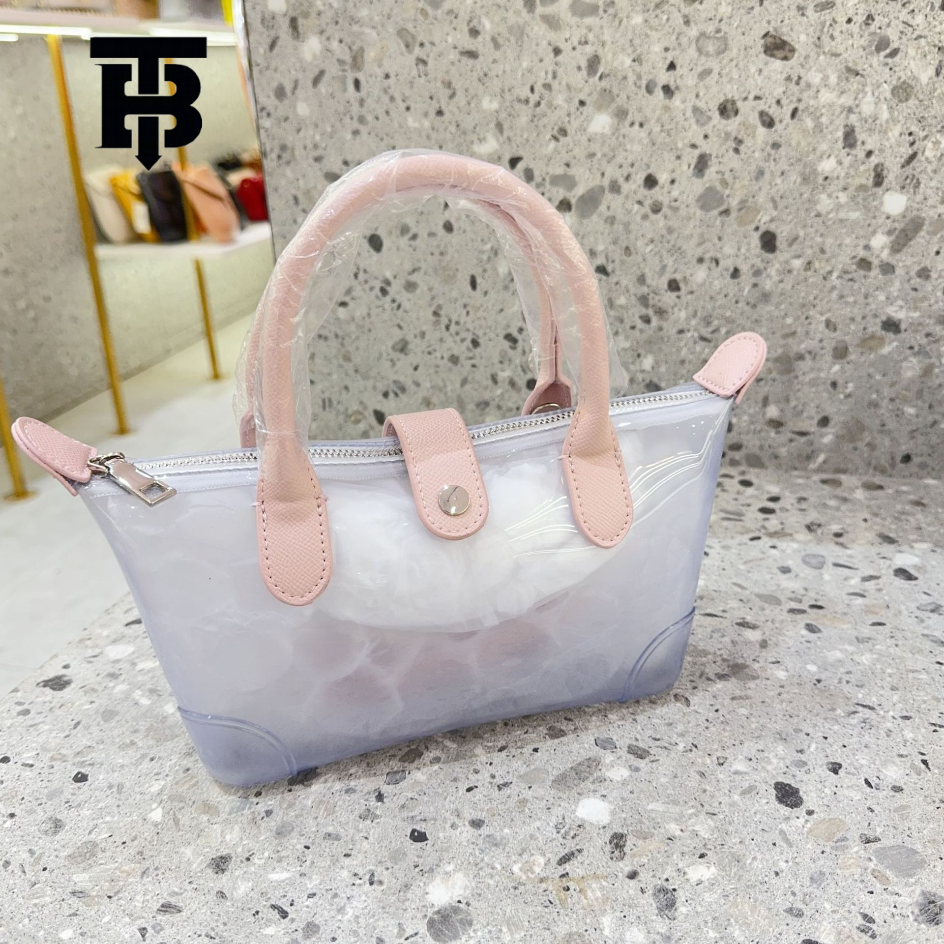 TB BHULAMTE Cross-Border Women's Bag Female 202 New Jelly Bag Dumpling Designer s bag Bag fashion Handbag Casual Shoulder Messenger Bag