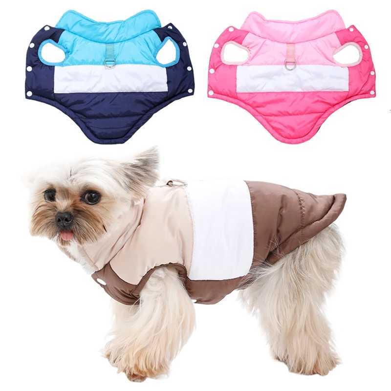 Winter Dog Clothes Waterproof et For Small Medium Dogs Cats Soft Padded Puppy Vest Coat Chihuahua French Bulldog Pet Costume W250904