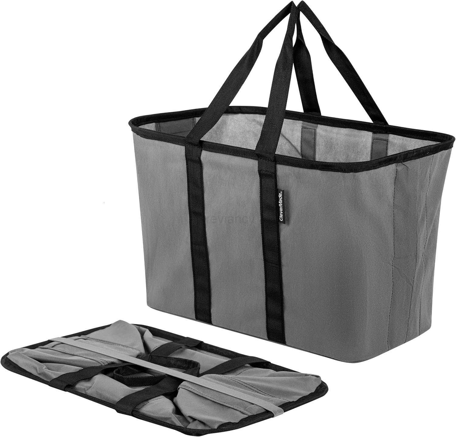 Tote Collapsible Storage Shopping Organizer Heavy Duty Utility Bag HomeW250904