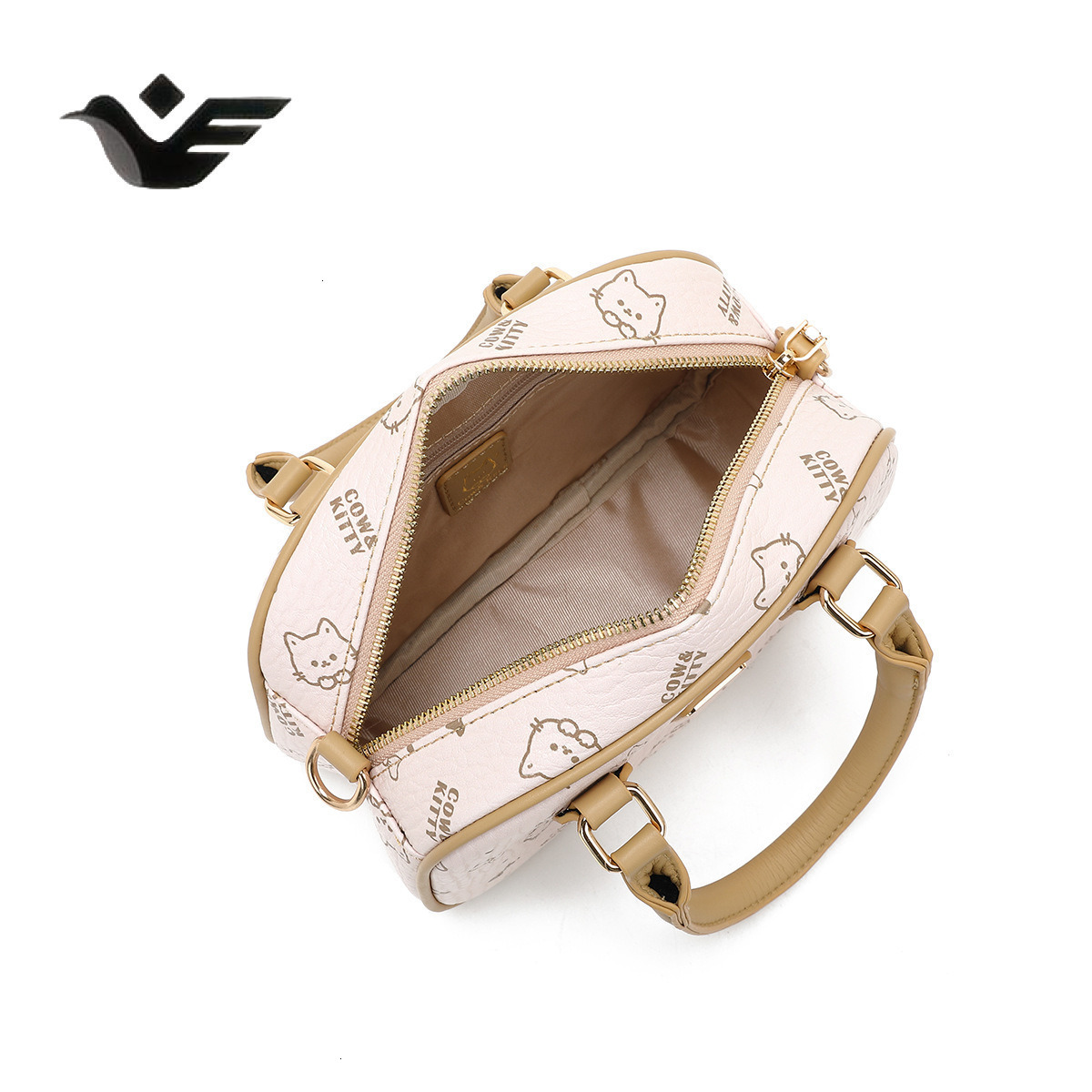 Feiyan Free Shipping New Designer Bag Luxury Shopping Bag Fashion Printed Elegant Handheld Bowling Bag For Women Casual Versatile High-end Cute Cross-