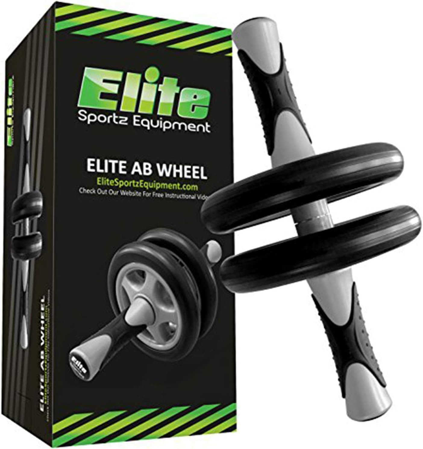 Ab Roller Wheel Gym At Home Ab Workout Equipment with 2 Wheels to Exercise Core Abdominal Muscles Strength Training Accessories for Abs W250904