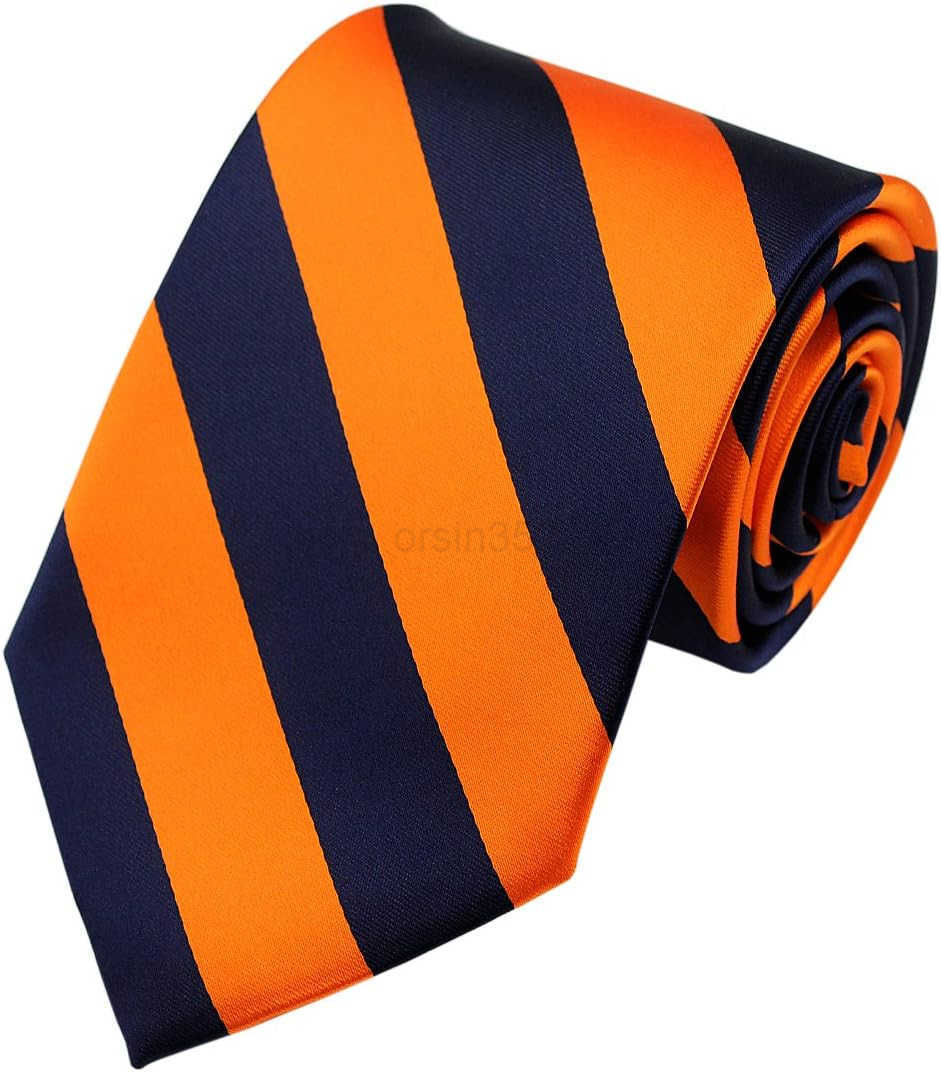 Mens 35 Regular College Stripe Woven TieW250904