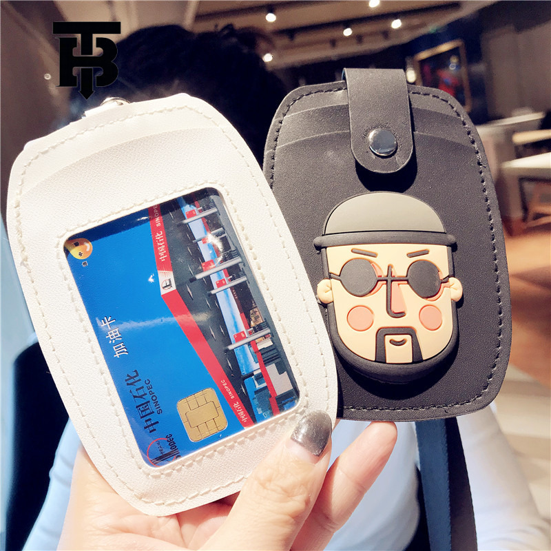 TB BHULAMTE This Killer Is Not So Cold Card Holder Campus Card All-in-One Card Holder Bag Neck Designer s bag Strap Subway Transportation Card Badge C