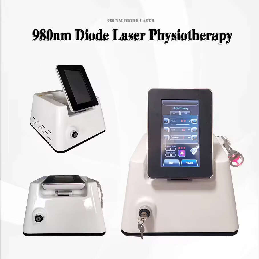 Desktop Physiotherapy 30W 980Nm Diode Laser Body Rehabilitation Dysmenorrhea Treatment Body Muscle Joint Tendon Pain Relief Laser Therapy Machine