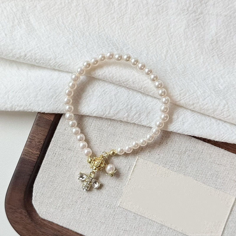 New Beaded Little Bee High-End Niche Design Versatile Simple Light Fashion Bracelet Jewelry for Women
