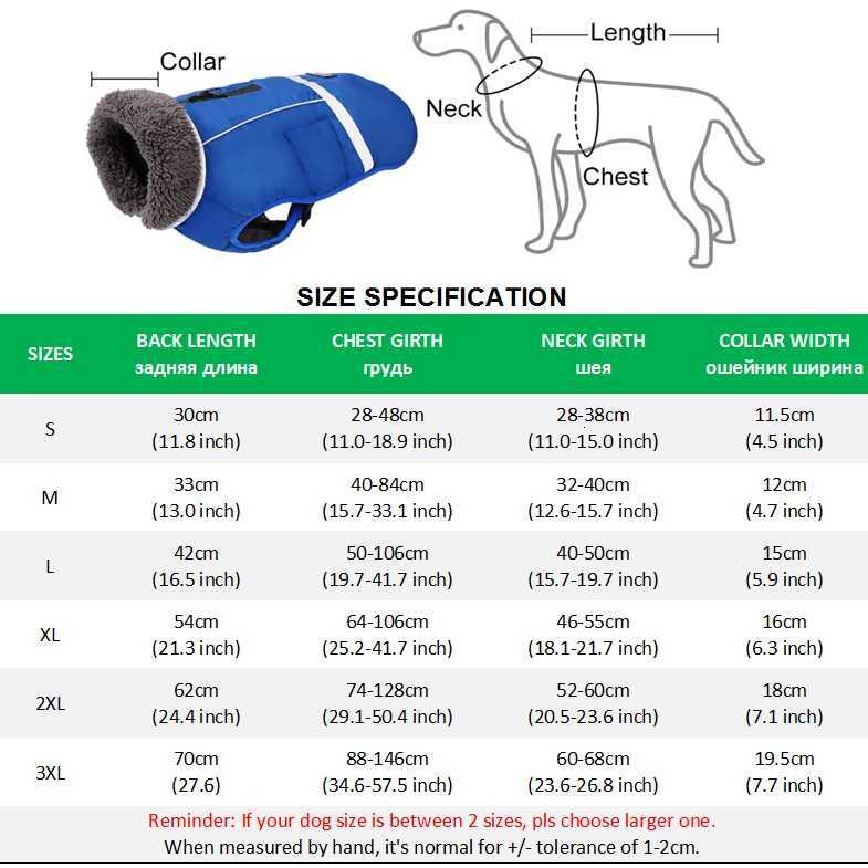 Designer Winter Dog Clothes Waterproof Reflective Dog Padded ets for Medium Large Dogs Warm Thick Fleece Pet Coat Adjustable W250904