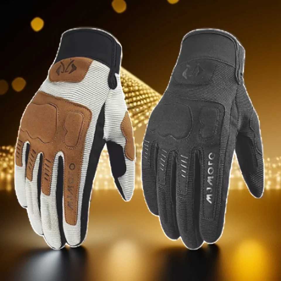 Summer Motorcyc Breathab Racing Balck Gloves for Men Motoiker ATV MX UTV BMX OffRoad Cycling Moto GP Sty GloveXJ250904