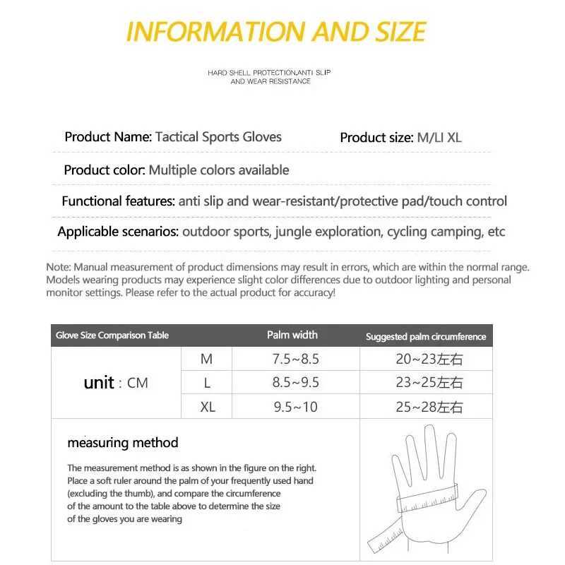 Mens Outdoor Military Tactical Gloves Air Gun Sports Half Finger Gloves Military Combat Shooting Hunting Protective GlovesXJ250904