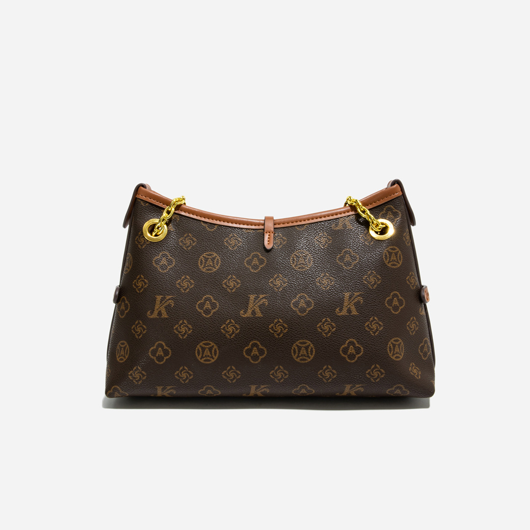 Designer bag for women tote bag printing classic new Luxury Bag purse Casual lightweight sustainable waterproof with texture brown