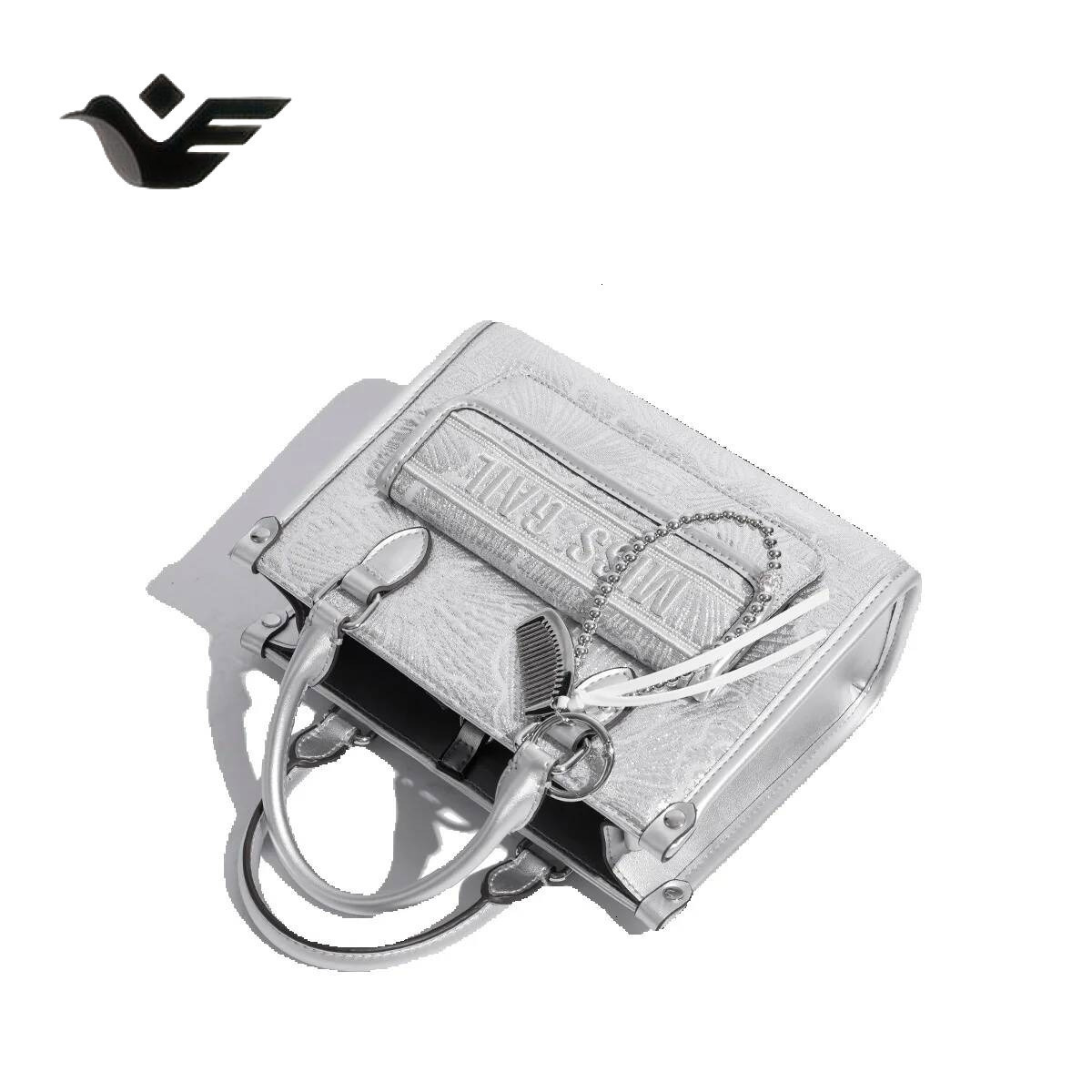 Feiyan Free Shipping New Designer Bag Luxury Shopping Bag Floral Trendy Tote Bag Large Capacity High-quality Texture Light Luxury Embroidery Versatile