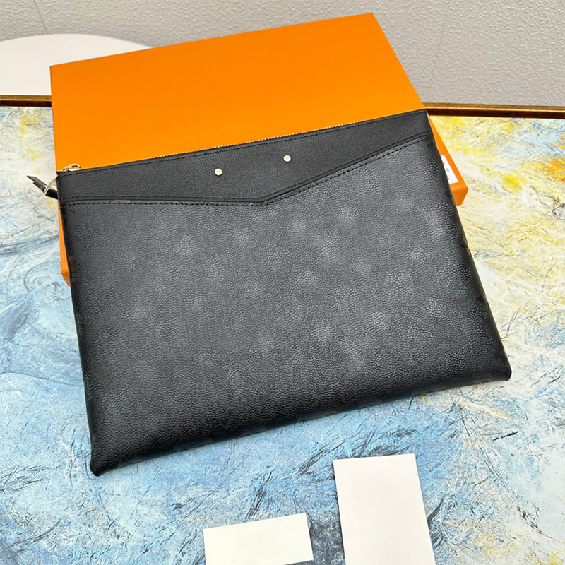 Large wallet designer woman clutch bags high quality handbag makeup bag pu leather business purse tablet computer case 6 colors