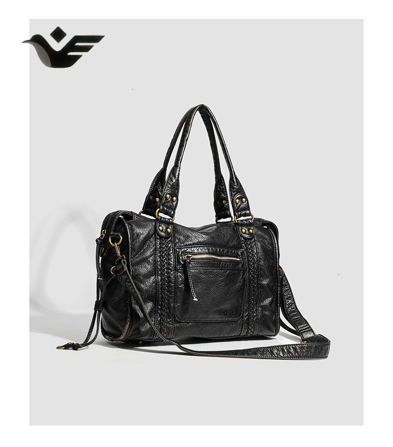 Feiyan Free Shipping New Designer Bag Luxury Shopping Bag Cross-border Hot-selling French Retro Motorcycle Bag Single Shoulder Crossbody Bag Tote Bag 