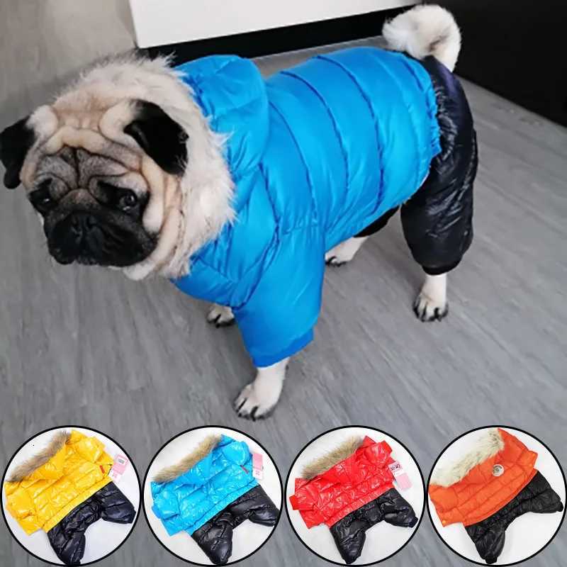 Winter Dog Clothes For Small Dogs Waterproof Soft Fur Hoodies Puppy et Thicken Warm Puppy Pet Chihuahua Yorkie Pets Clothing W250904