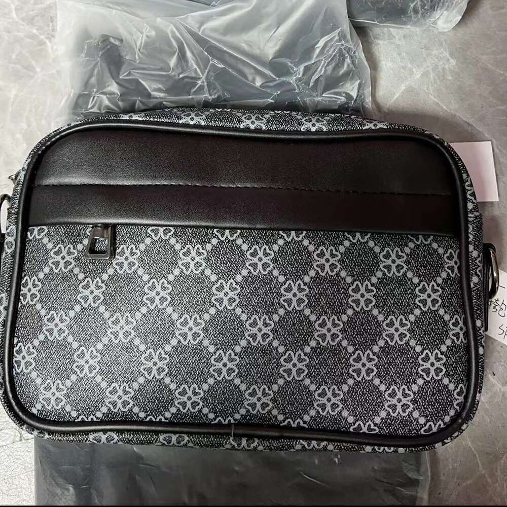 DHessentials Men's Patterned Sling Bag - 10" Laptop Crossbody Bag with Unique Designs, Lightweight Messenger Bag for Daily Use & Travel