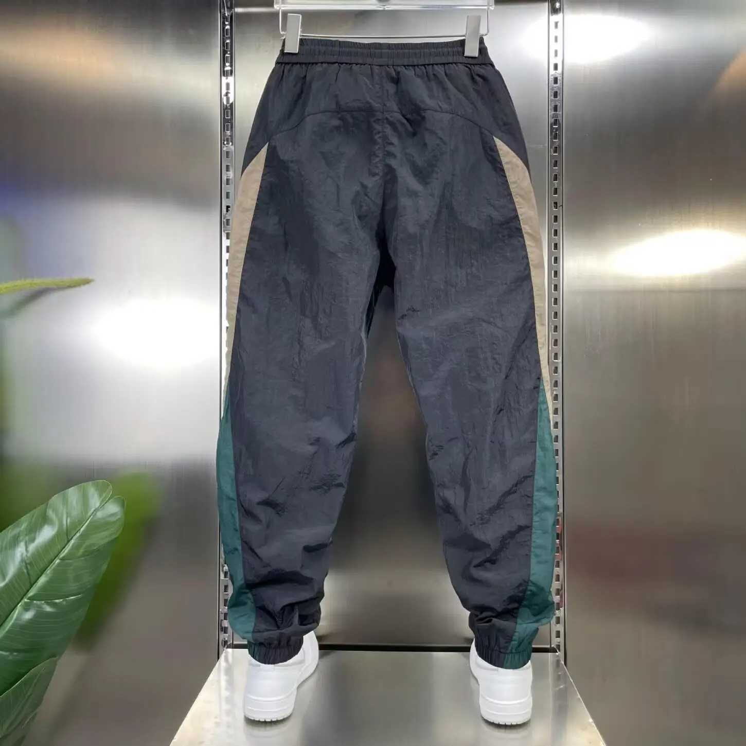 Running MEN FASHION Harajuku Mens Joggers Mens Sweatpants Straight Trousers Mens Summer Clothes Jogger Man Jogging Big SizeXJ250904