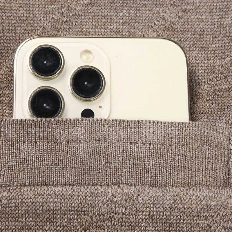 Mens Thickened Casual Sweater Tank Top Autumn and Winter Warm Mens Cardigan Tank TopXJ250904