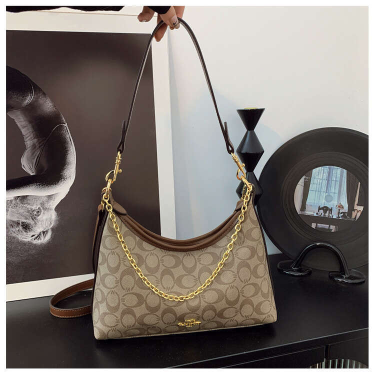 Fashion Womens Luxury Bags Crossbody Bag for Women 2025 New Printed Crescent Women's Shoulder Crossbody Bag Trendy