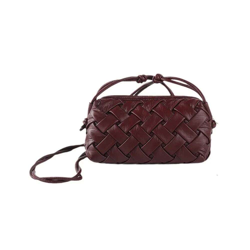 Designer Bags Women's Fashionable Soft Wrinkled Crossbody High-End Underarm Single Shoulder Square Zip-Up Designer Bag Hot Selling