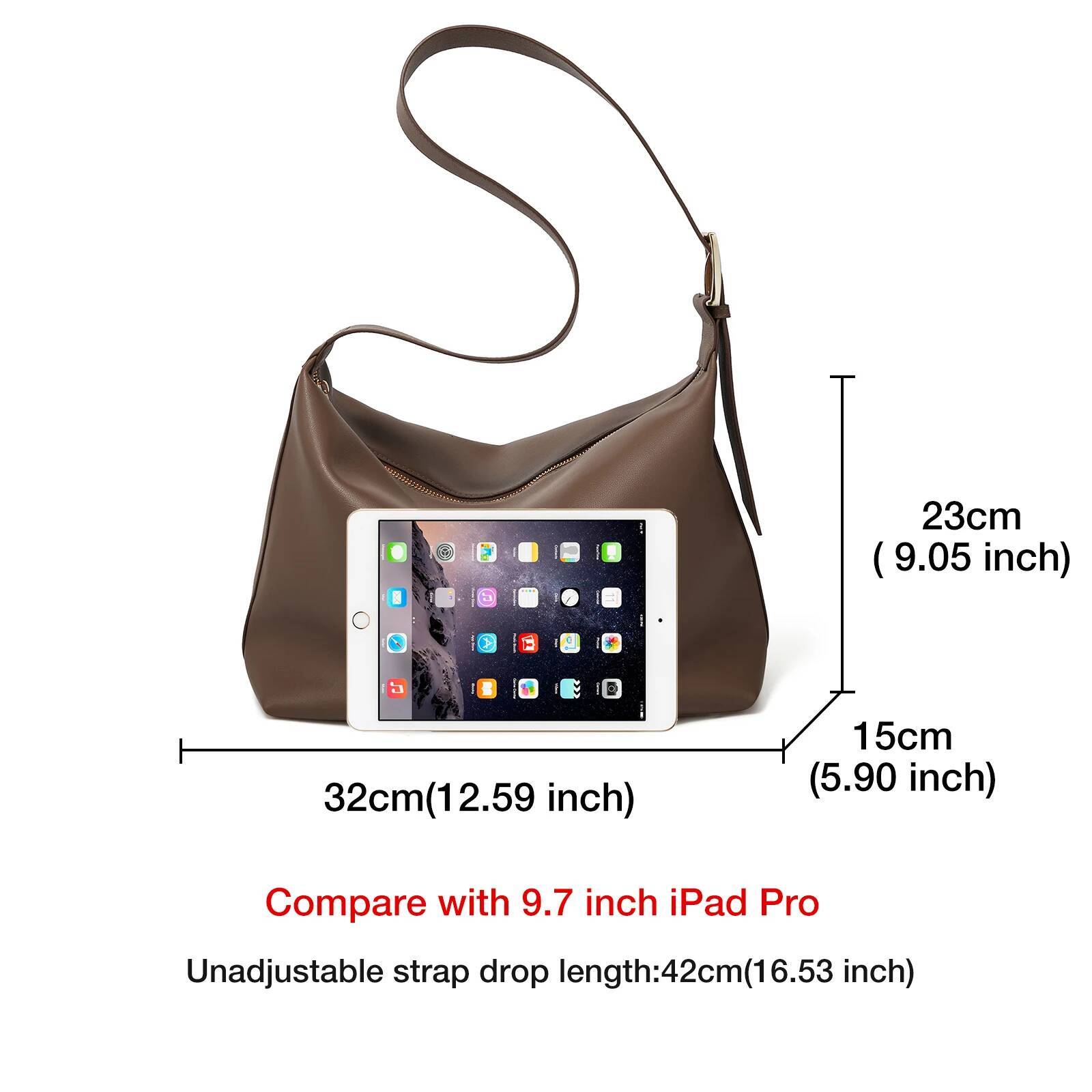 FOXER Brand Simple Women's Large Tote Split Leather 2025 Autumn Winter New Female Shoulder Hobo Bag Casual Crossbosy Purse