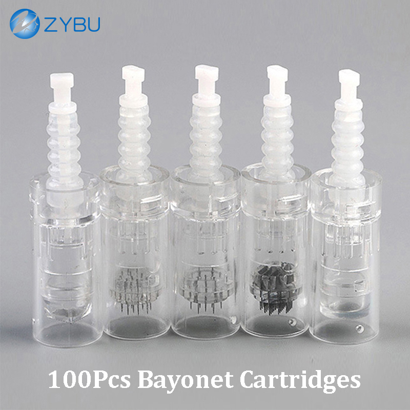 Microneedling Skin Care Kit Accessories : Replaceable Nano pin Heads for Dr.pen (M7/M5/N2/E30) - 1/ 3 /5 /7/ 9/ 12 /24/ 36 / 42 / nano Round 3D 5D nee