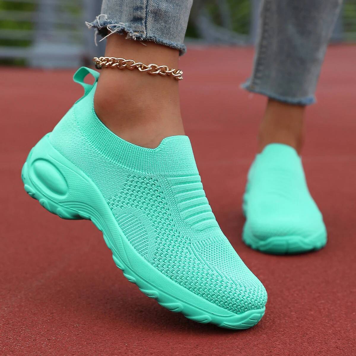 Red Casual Sports for Comfort Mesh Tennis Shoes Light Sneakers Women 2024 New Plus Size 43 Student Vulcanized Shoe ddmysaturn