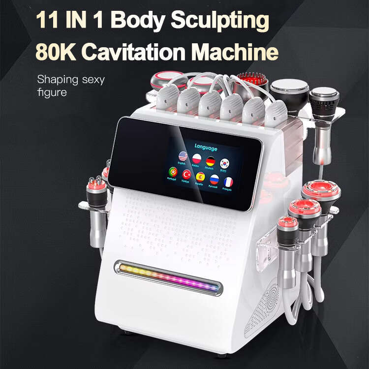 2025 New Model RF Vacuum Cavitation Effective Fat Blasting Body Slimming Lipolysis 80K Ultrasonic Cavitation Machine Skin Rejuvenation Dredging Massag