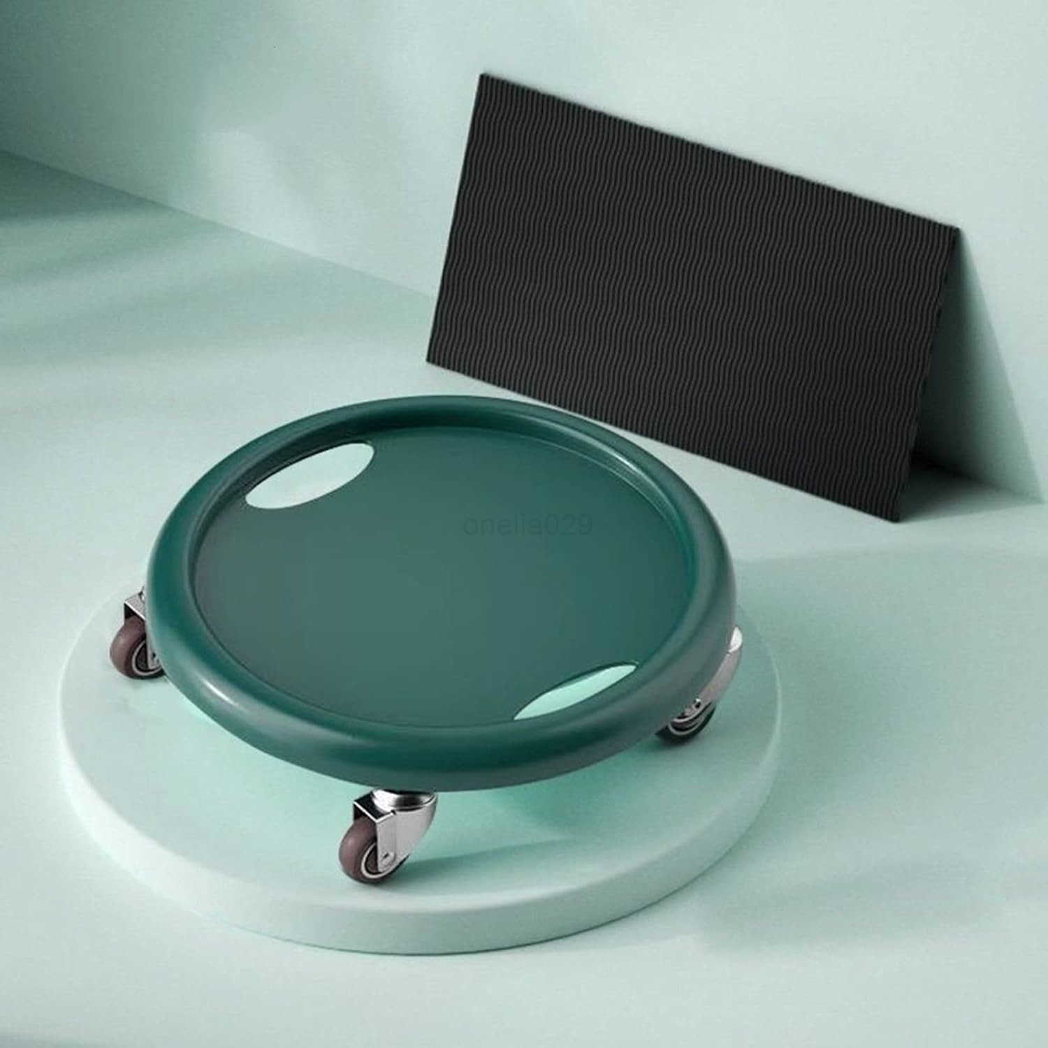 Ab Rollers Abdominal and Core Coaster Strength Workout Trainer with 4 Rollers Ab Rollers Wheel Exercise Equipment for Home W250904