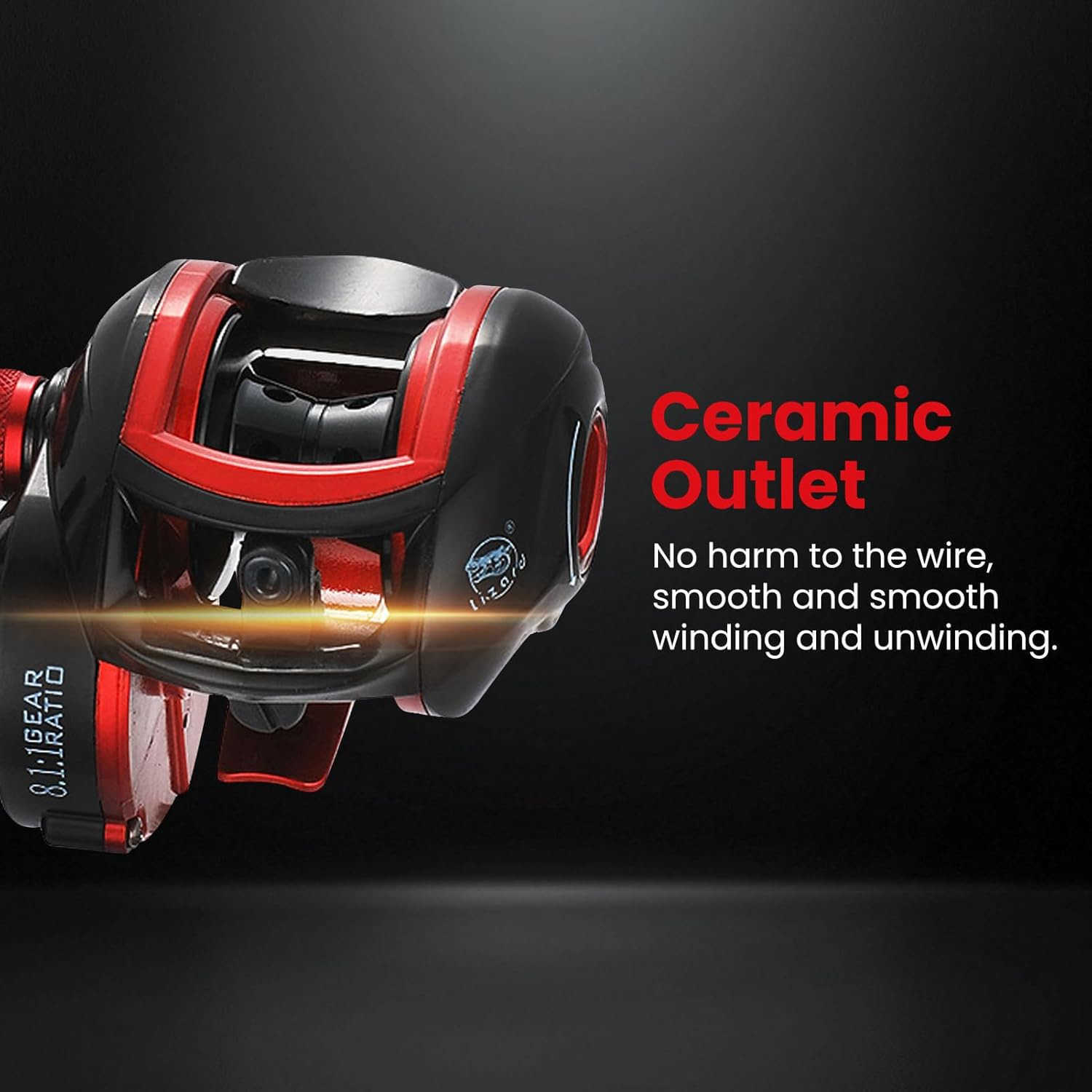 Fishing Reels Baitcasting Reel Reinforced Metal Long Cast Powerful Smooth Baitcaster Fishing Reel for Inshore Saltwater Fishing W250904