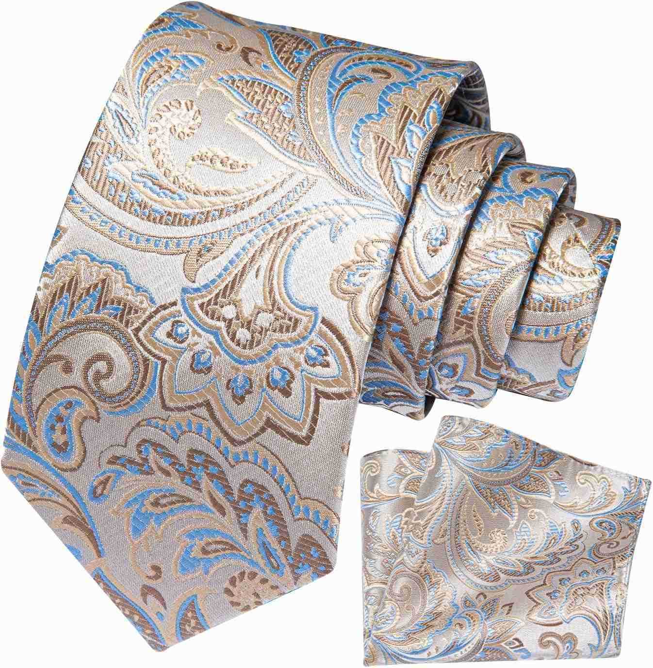 Mens ties Ties for men Black Tie Green tie handkerchief pocket square silk pocket squares for men Neckties 2piece SetW250904