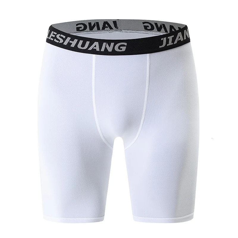 15 Pcs Mens Plus Size Black And White Long Sports Underwear Running Fitness Basketball Football Elastic Waist Shorts Teenagers 250904
