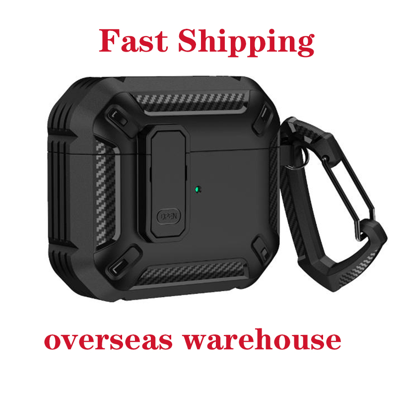 USA Stock Air With ANC case for pro 2 generation pro 3 Headphone Accessories Solid Silicone Protective Earphone Cover Rimudry Wireless Charging Case