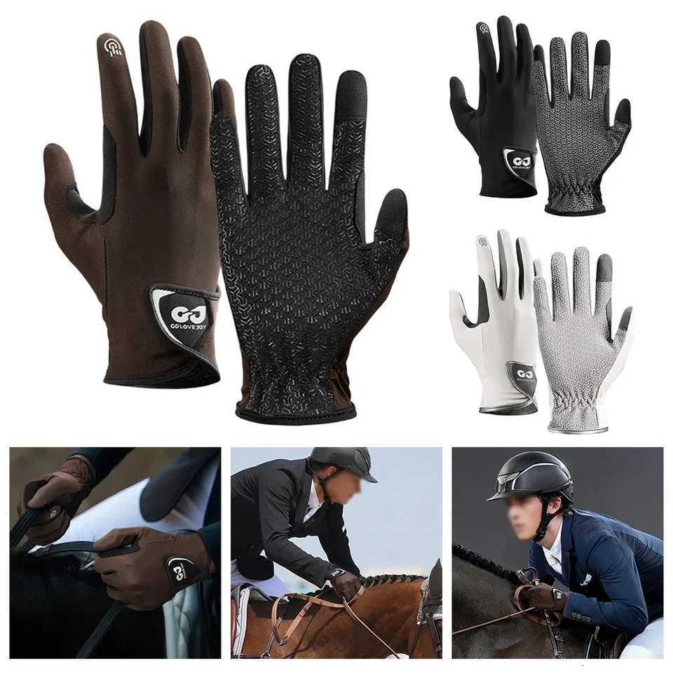 Breathab Riding Gloves Equestrian Horse Riding Gloves Lightweight Breathab Baseball Sports Gloves For Men Women GlovesXJ250904