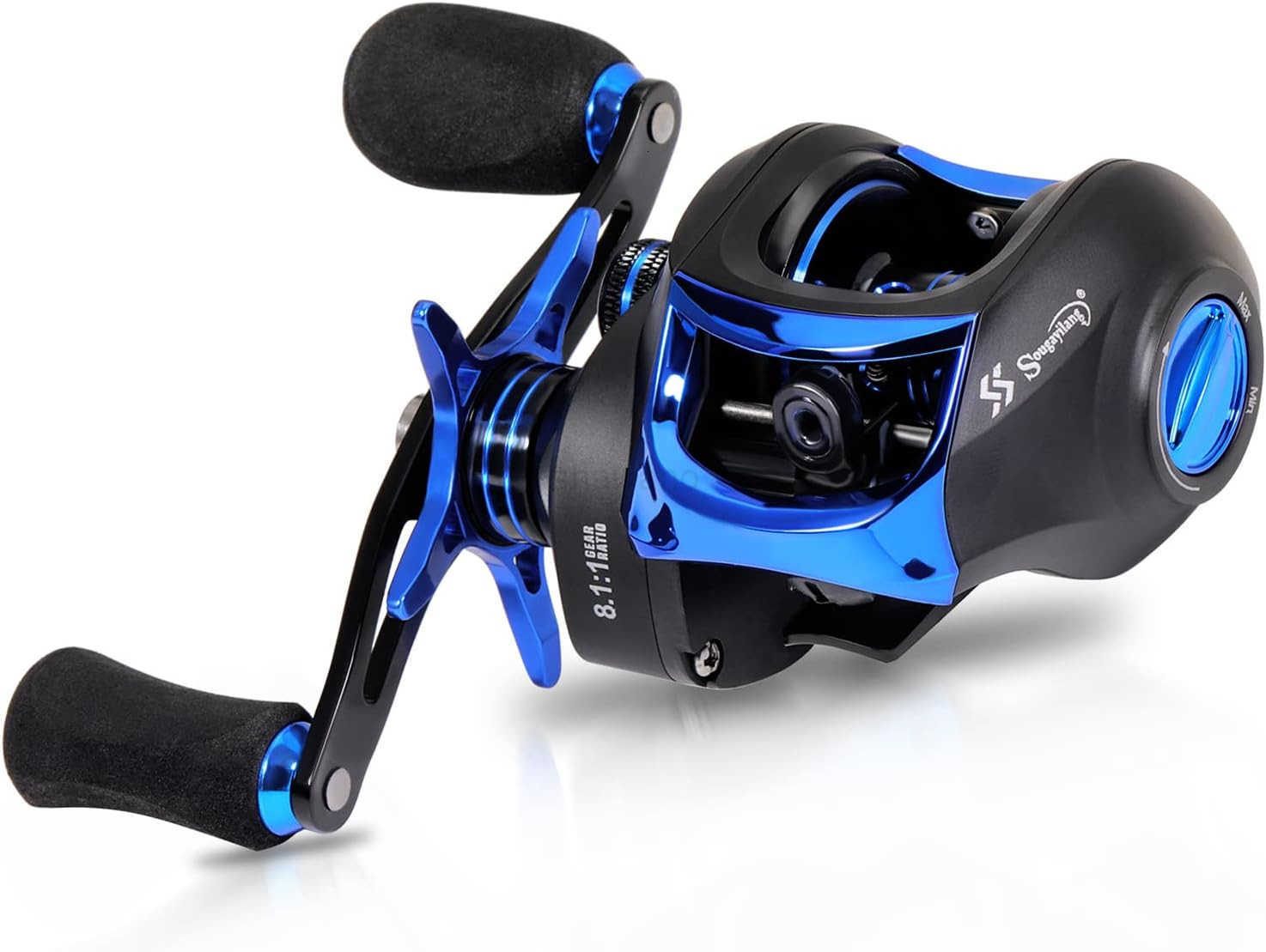 Baitcasting Fishing Reel with 9 1 AntiReverse Ball Bearings 811 HighSpeed Gear Ratio Casting Reel W250904