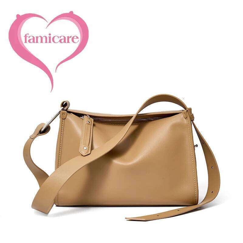 2023 Fashion Design Women's Shoulder Bag Cowhide Tote Handbag for Ladies Female Large Capacity Crossbody Messenger Pack