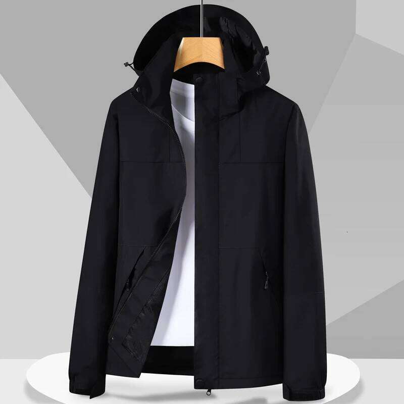 Women Mens Climbing Hooded Windbreaker Waterproof Rain Coats Fashion Men Hiking Jackets Spring Outdoor Sports Travel Jacket