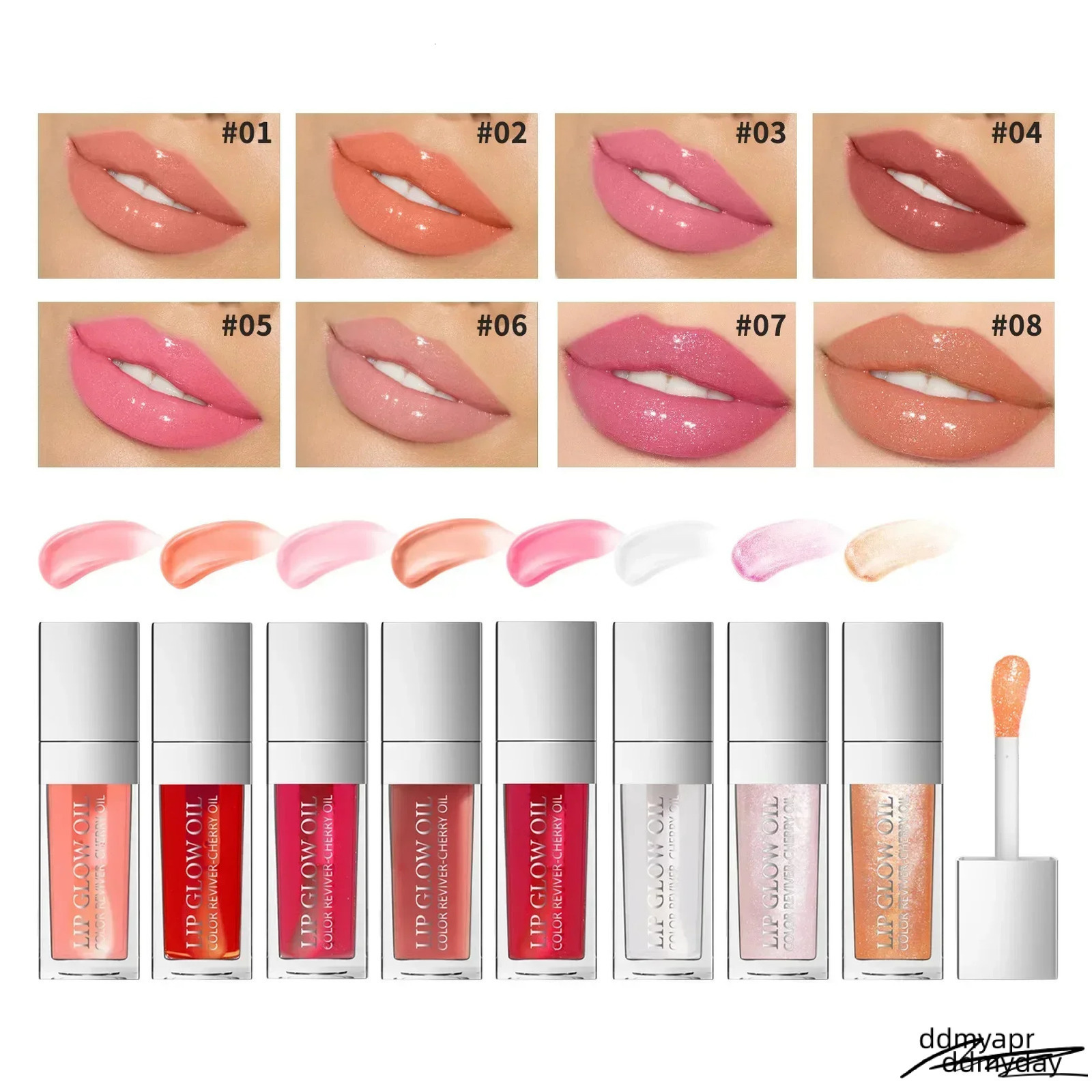 Crystal Jelly Moisturizing Plumping Gloss Makeup Sexy Plump Glow Oil Tinted Lip Plumper Set 250712 Ddmyday