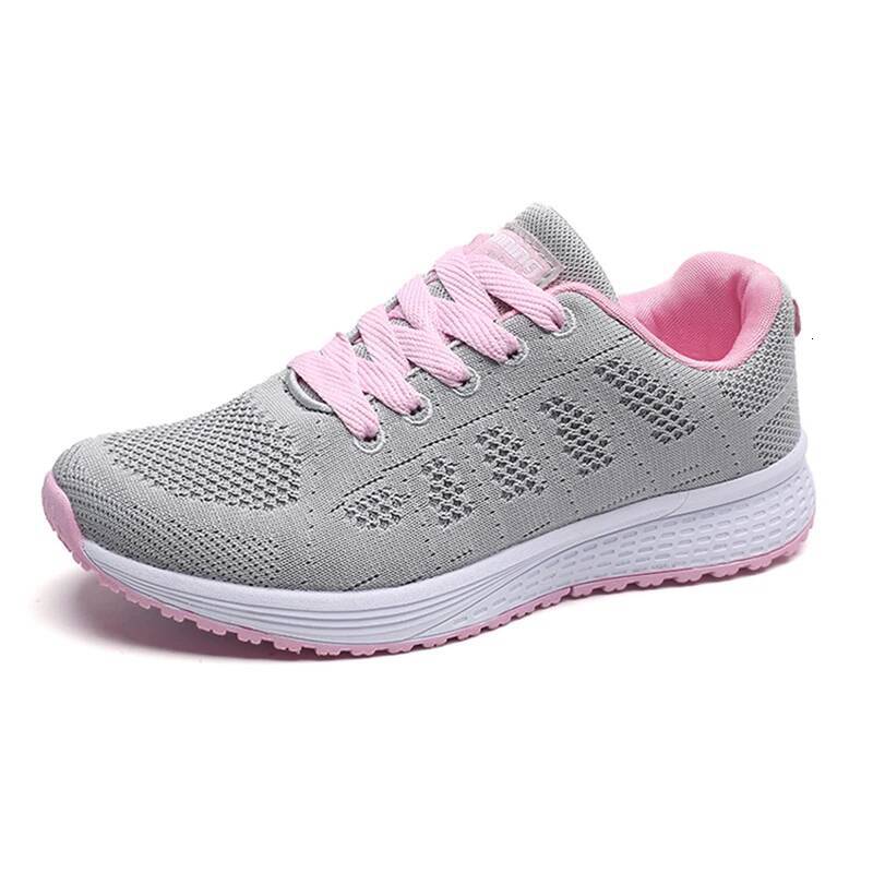 For Fashion Breathable 2024 New Comfortable Soft Sneakers Women Mesh Fabric Lace Up Woman Shoes Female Footwear ddmysaturn