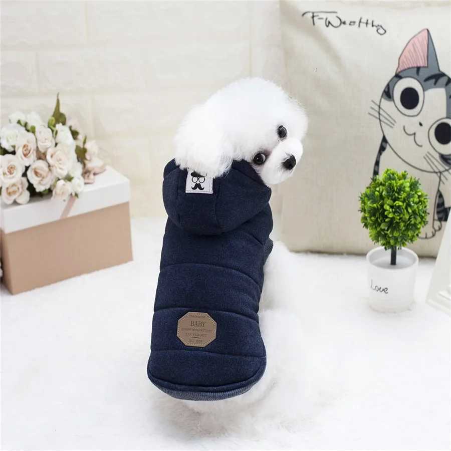 Cute Winter Padded Dog Vest Coat Hoodies Cat Puppy Cold Weather Coats et For Small Dog Drop Shipping W250904