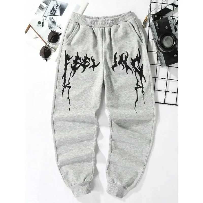 2025 Trend Men Sweatpants Oversized Joggers for Women Streetwear Sport Jogging Brand Fleece Warm Trousers ClothesXJ250904