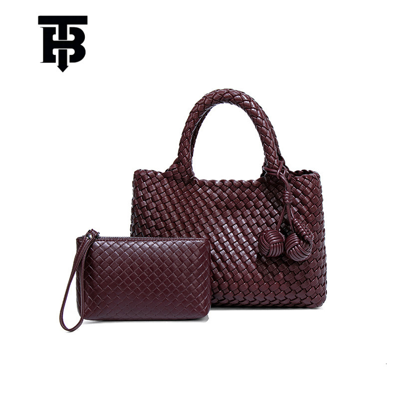 TB BHULAMTE Niche Woven Handbag for Women New Soft Leather Designer s bag Casual Shoulder Crossbody Bag Fashion Versatile Handheld Small Tote Bag