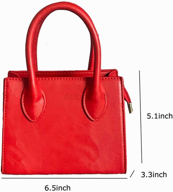 Small crossbody tote bags for women faux leather cute clutch mini purses and handbags M250904